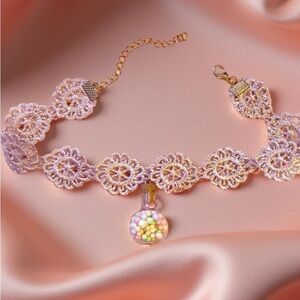 Handmade Potion Bottle Lace Choker 🌸